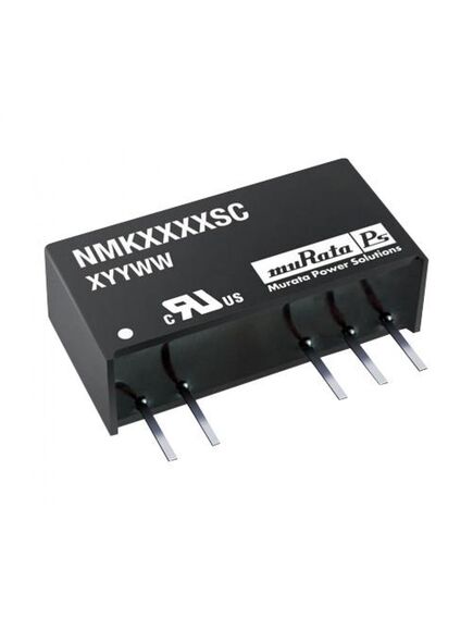 NMK0505SC, преобразователь dc-dc на печатную плату вход 5в двуполярный выход ±5в 200ма 2вт