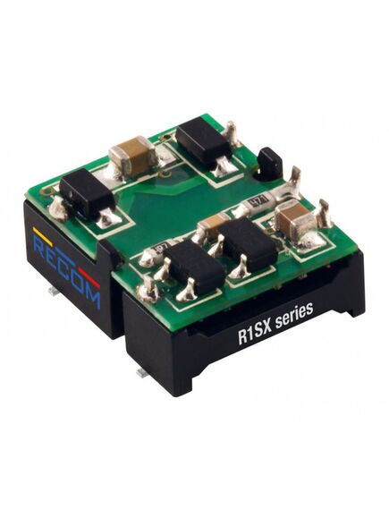 R1SX-0505/H-R, преобразователь dc-dc на печатную плату вход 5в выход 5в 0.2a 1вт 5-pin smd модуль лента на катушке