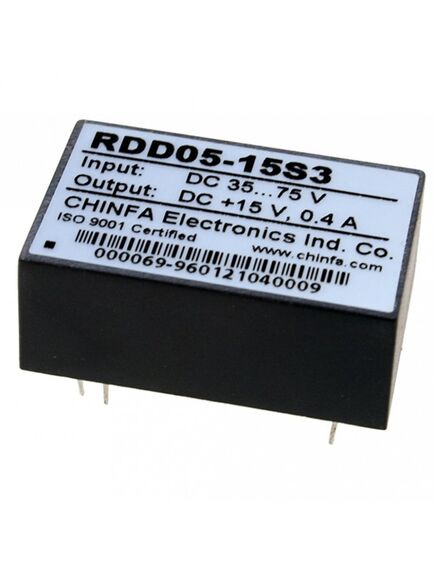 RDD05-15S3, преобразователь dc/dc на печатную плату