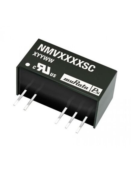 NMV0515SC, преобразователь dc-dc на печатную плату двуполярный выход ±15в 1вт