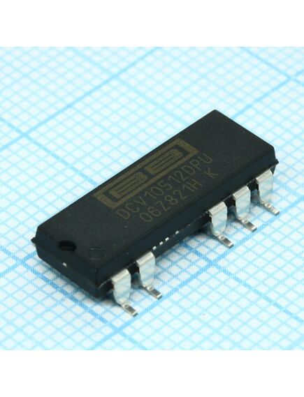 DCV010512DP-U, преобразователь dc/dc, на печатную плату вход 5в выход +12в/-12в 0.041a/0.04а 0.97вт 7-pin sop туба