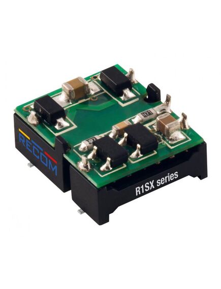 R1SX-3.305-R, преобразователь dc-dc на печатную плату вход 3.3в выход 5в 0.2a 1вт 5-pin smd модуль лента на катушке