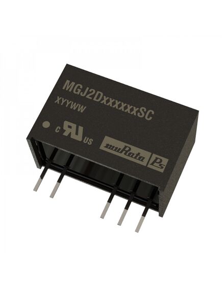 MGJ2D121505SC, преобразователи постоянного тока в постоянный с изоляцией 2w 12vin 15/-5vout 80/40ma sip