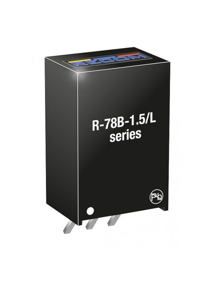 R-78B5.0-1.5L, преобразователь dc-dc на печатную плату выход 5в 1.5a 3-pin sip модуль туба