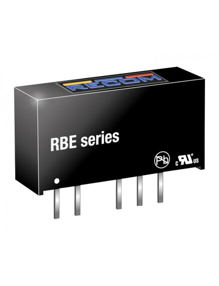 RBE-0505S, преобразователь dc-dc на печатную плату вход 5в выход 5в 0.2a 1вт 5-pin sip туба