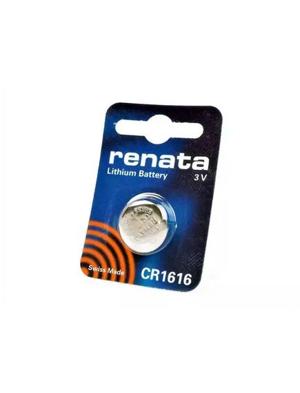 CR1616 Renata, элемент питания литиевый,3в