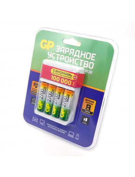 GP 270AAHC/CPBR-2CR4, зарядное устройство для аккумуляторов