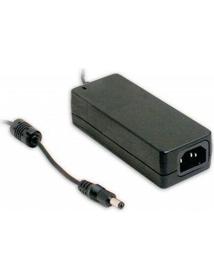 GS40A15-P1J, ac-dc, 40вт, сетевой адаптер, выход 15b/2.67a, вход 90...264b ac 47...63 гц, 135...370b dc, изоляция 3000b ac, 125x50x31.5мм, -30...+60°с, сетевой разъём iec320-c14, выходной разъем 11, диам. 5.5х2.1мм