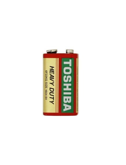 Батарея КРОНА Toshiba, элемент питания алкалиновый, 9 вольт, alkaline