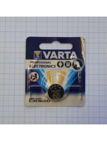 CR1620 Varta, элемент питания литиевый,3в