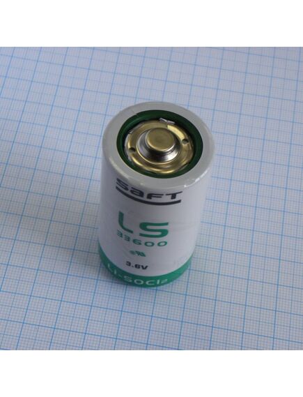 Батарея Saft LS 33600/STD R20, элемент питания литиевый