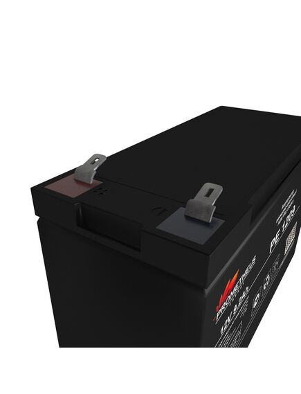 PE1209, аккумулятор свинцово-кислотный 12v 9.2ah, размер 151х64х94мм, плоская клемма 6.3мм, срок службы 6 лет, изображение 3