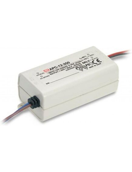 APC-12-350, ac-dc, 12.6вт, токовый выход, вход 90…264в ac, выход 350ма/9…36в, изоляция 3750в ac, в кожухе 77х40х29мм, -30…+70°с