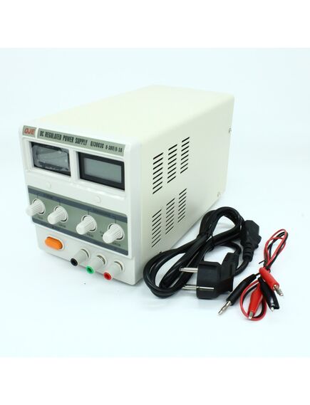 QJ3003C, источник питания, 0-30v-3a 2xlcd