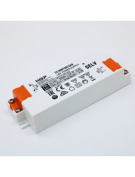 CC36W700CGA8, ac-dc, 36вт, токовый выход, вход 198…264в ac, выход 700ма/36…51в, ккм, в кожухе 118х42,5х24мм, -20…+50°с