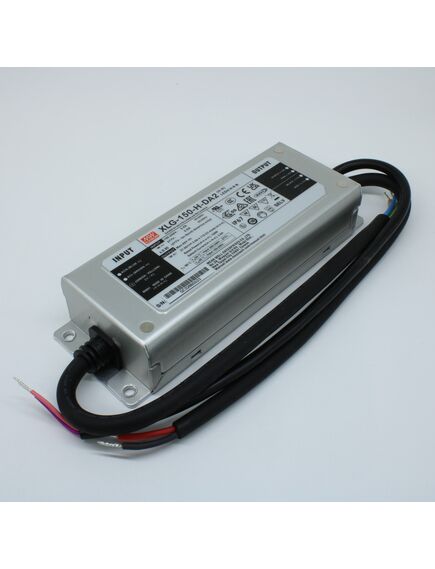 XLG-150-H-DA2, ac-dc, 150вт, вход 100…305в ac, 47…63гц/142…431в dc, выход 27…56в/2800ма, рег. вых 1400…4170ма, изоляция 3750в ac, в корпусе 180х63х35.5мм, -40…+90°с, dali-2 димминг