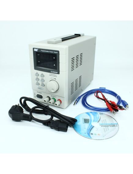 QJ3005P, источник питания программируемый 0-30v-5a 2xlcd