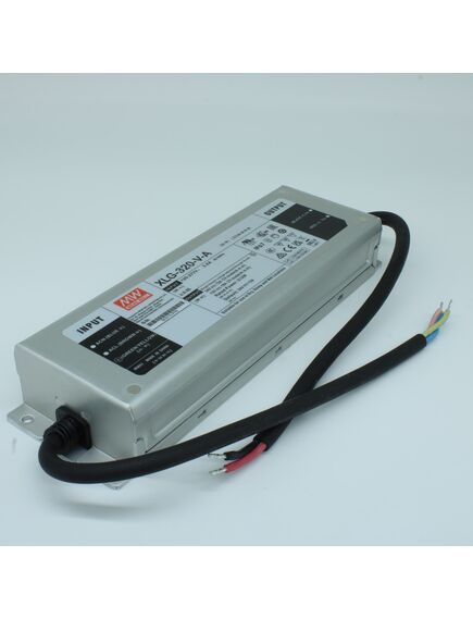 XLG-320-V-A, ac-dc, 216…312вт, ip67, вход 100…305в ac, 47…63гц, ккм, выход 12…24в(рег)/13а(при 24в)…18в(при 12в), изоляция 3750в ac, в кожухе 246х77х39.5мм, -40…+85°с (корпус), встр. потенциометр