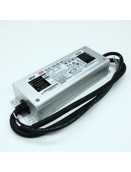 XLG-150-M-AB, ac-dc, 150вт, стабилизатор тока, ip67, вход 90…305в ac, 47…63гц, ккм, выход 1400…2100ма/60…107в (режим пост. мощности), изоляция 3750в ac, в кожухе 180х63х35.5мм, -40…+90°с (корпус), встр. потенциометр, димминг 3 в 1