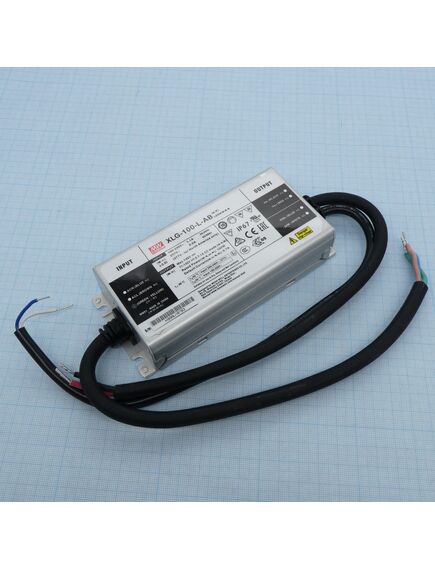 XLG-100-L-AB, ac-dc, 100вт, стабилизатор тока, ip67, вход 90…305в ac
