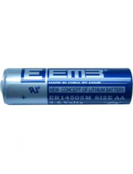 ER14505M 3.6V, li, socl2 батарея типоразмера aa, 3.6 в, 1.8 ач, стандартная форма, -55...85 °c