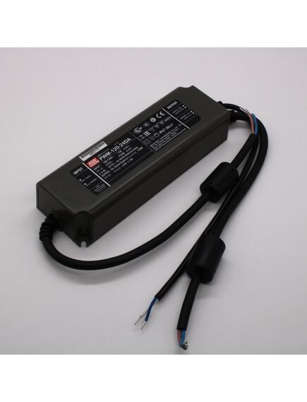 PWM-120-24DA, ac-dc, 120вт, ккм, ip67, вход 90…305в ac, 47…63гц, выход 24в/5а, изоляция 3750в ac, в кожухе 191х63х37.5мм, -40…+70°с, димминг dali, выход: стабилизированное напряжение с шим