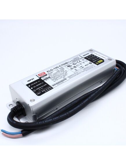 ELG-100-C700B-3Y, ac-dc, 100.1вт, ip67, вход 100…305в ac, 47…63гц/142…431в dc, ккм, выход 71…143в/700ма, изоляция 3750в ac, в кожухе 199х63х35.5, -40…+70°с, димминг 3 в 1, с проводом заземления