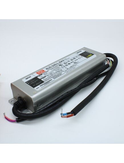 XLG-240-L-DA2, ac-dc, 239.4вт, вход 100…305в ac, 47…63гц/142…431в dc, выход 178…342в/700ма, рег. вых 350…1050ма, изоляция 3750в ac, в корпусе 219х63х35.5мм, -40…+90°с, dali-2 димминг