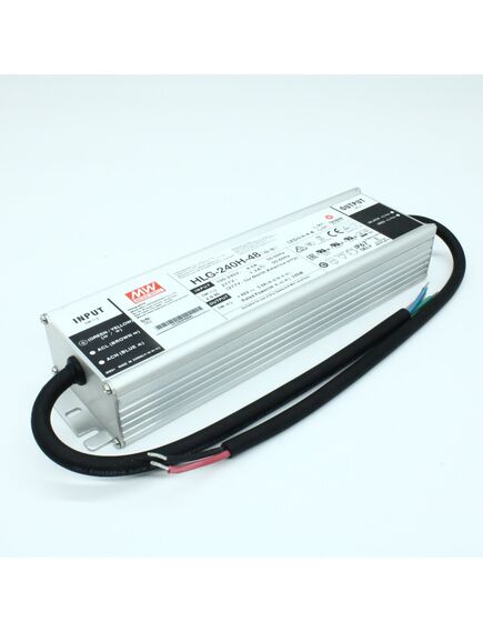 HLG-240H-48, ac-dc, 240вт, ip67, вход 90…305в ac, 47…63гц/127…431в dc, ккм, выход 48в/5а, изоляция 3750в ac, в кожухе 244х68х39мм, -40…+70°с