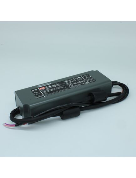 PWM-200-24, ac-dc, 199.2вт, ккм, ip67, вход 100…305в ac, 47…63гц /142…431в dc, выход 24в/8.3а, изоляция 3750в ac, пластиковый корпус 195х68х39.5мм, -40…+85°с, выход: стабилизированное напряжение с шим, димминг 3 в 1