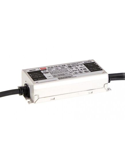 XLG-75-H-AB, источник электропитания светодиодов 75вт в корпусе с 7 выводами