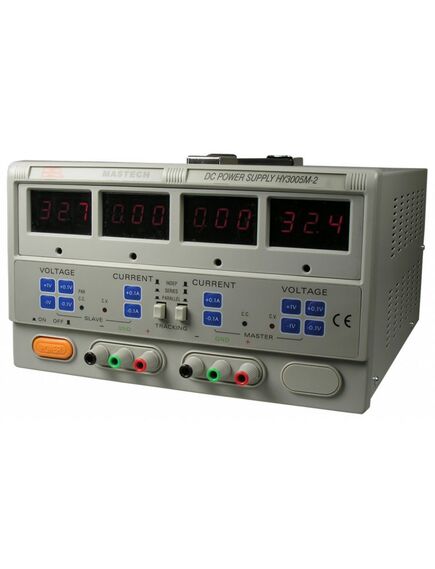 HY-3005M-2, лабораторный блок питания 0-30в/5ax2