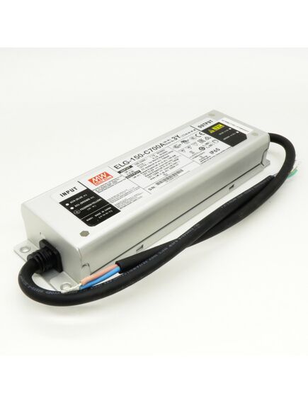 ELG-150-C700A-3Y, ac/dc драйвер электропитания светодиодов 149вт выход 107...214в со стабилизацией тока 700ма