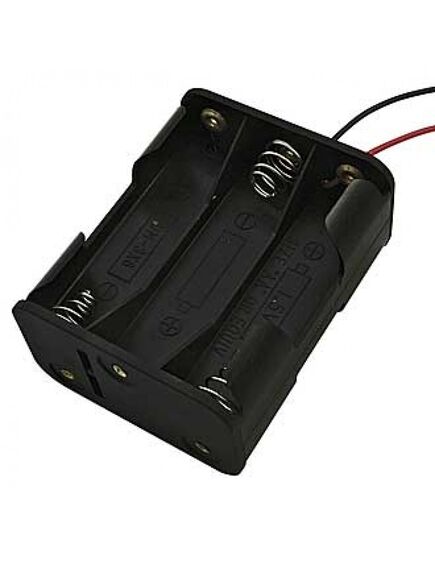 BH363 AA 3X1+3X1 (BH607), батарейный отсек bh363 aa 3x2, открытый