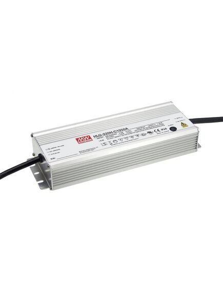 HLG-320H-C2100AB, источник электропитания светодиодов класс ip65 319,2вт 76-152/2100ма стабилизация тока димминг