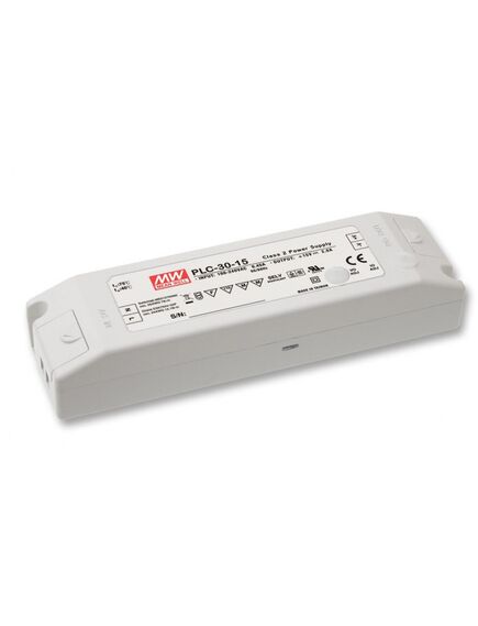 PLC-30-24, источник электропитания светодиодов ккм 30вт 24в/1,25a стабилизация тока и напряжения