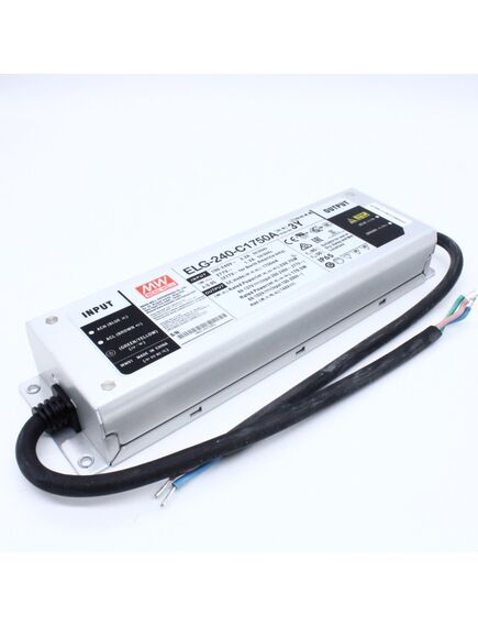 ELG-240-C1750A-3Y, ac-dc, 239.8вт, ip65, вход 100…305в ac, 47…63гц/142…431в dc, ккм, выход 69…137в/1750ма, рег. напряжения/тока, изоляция 3750в ac, в кожухе 244х71х37.5, -40…+70°с, с проводом заземления