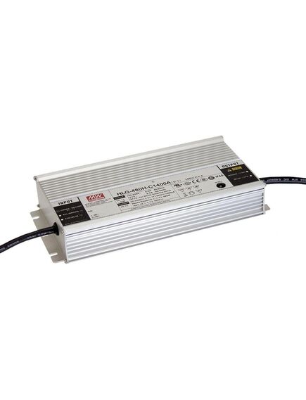 HLG-480H-54AB, источник электропитания светодиодов класс ip65 480,6вт 54в/8,9a стабилизация тока и напряжения димминг