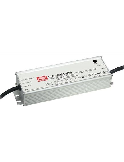 HLG-120H-C700AB, источник электропитания светодиодов класс ip65 150,5вт 107-215в/700ма димминг