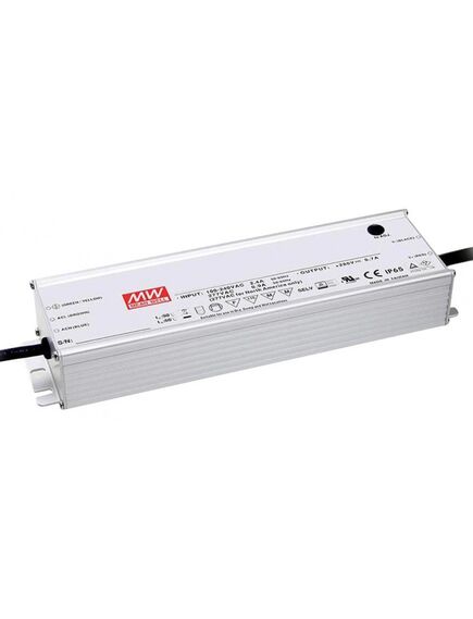 HLG-185H-C500A, ac-dc, 200вт, ip65, вход 90…305в ac, 47…63гц/127…431в dc, ккм, выход 200…400в/500ма, рег. выход 250…500ма, изоляция 3750в ac, в кожухе 228х68х39, -40…+70°с