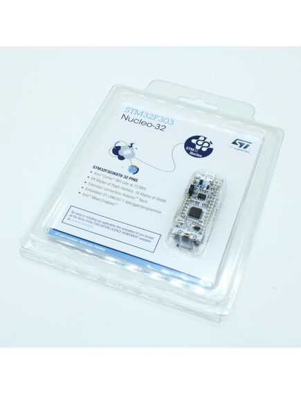 NUCLEO-F303K8, отладочная плата для микроконтроллера stm32f303k8t6 (поддержка arduino)
