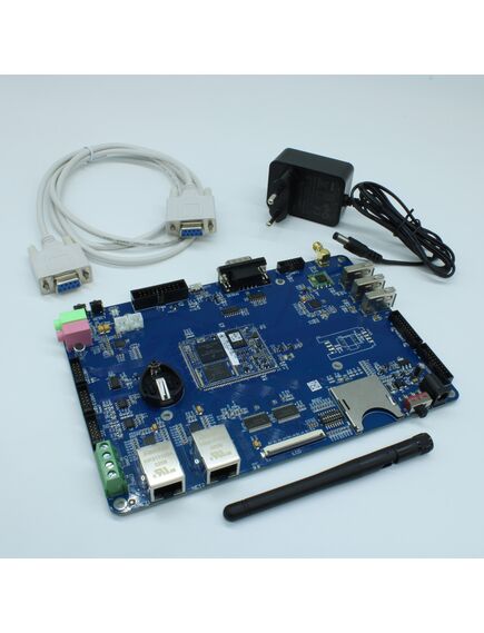 OKMX6ULL-S, отладочный комплект для модуля fetmx6ull-s 4gb emmc, 512mb ddr3