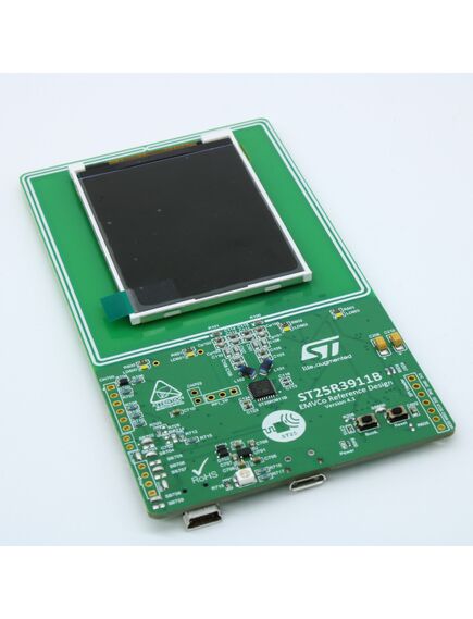 ST25R3911B-EMVCO, считыватель rfid-меток, 3.4-6.8 мбит/с, считывание, запись