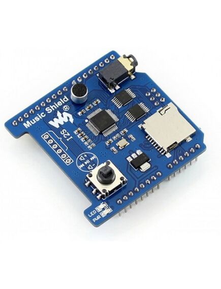 Music Shield, плата расширения для arduino на основе vs1053b