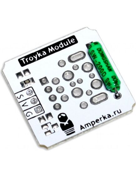 Troyka-Tilt Sensor, датчик наклона на основе sw-200d для arduino проектов