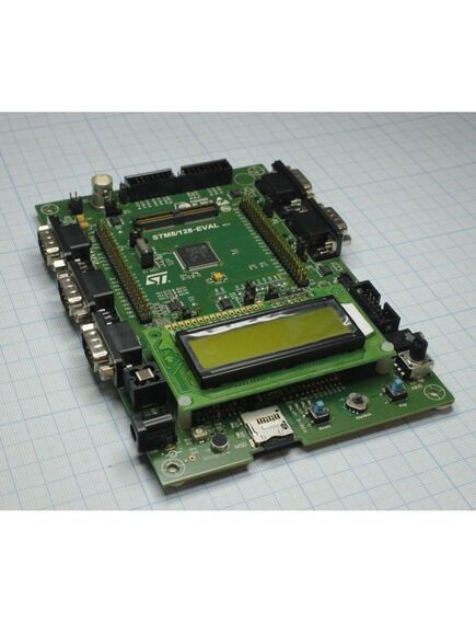 STM8/128-EVAL, отладочная плата для stm8s