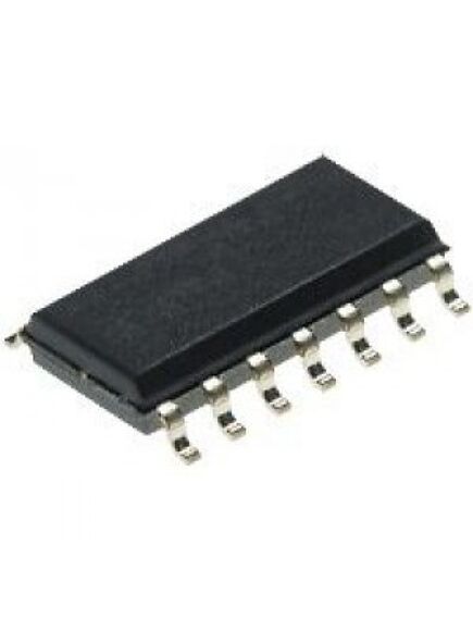 CD4013BM, логический элемент кмоп триггер d сдвоенный, so14