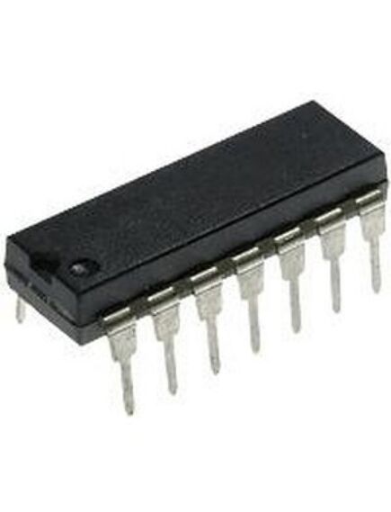 CD4023BE, логический элемент кмоп и-не 3 х 3, dip14