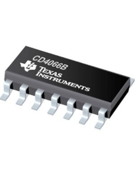 CD4066BM, логический элемент кмоп переключатель х 4, so14