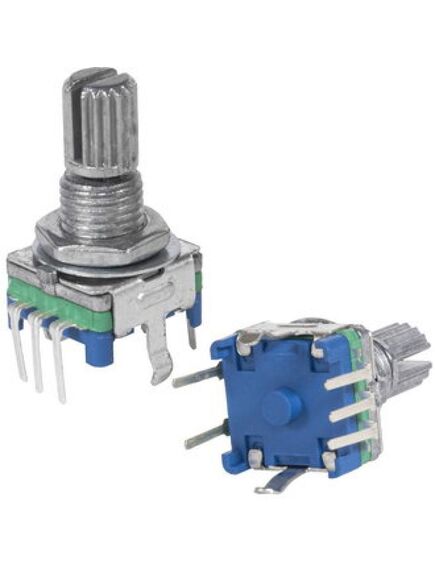 ZEC11S 20/15 15MM PUSHPIN, датчики угла поворота (энкодеры)